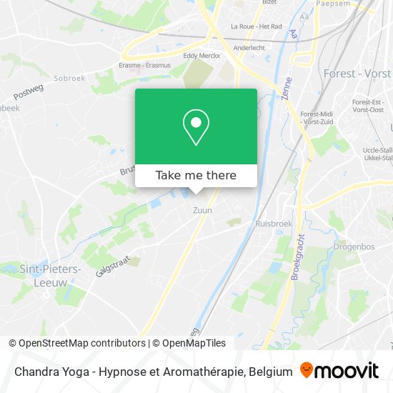 Chandra Yoga - Hypnose et Aromathérapie map