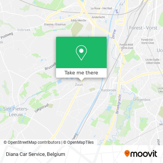 Diana Car Service map