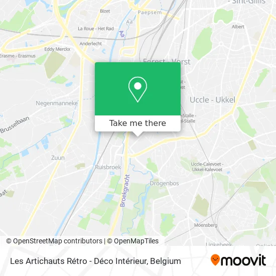 Les Artichauts Rétro - Déco Intérieur map