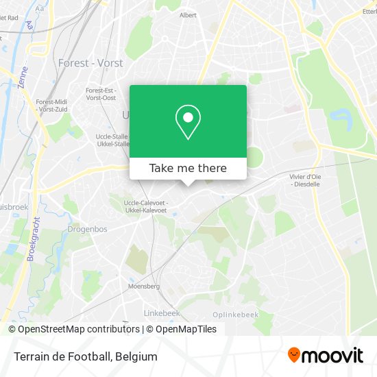 Terrain de Football plan