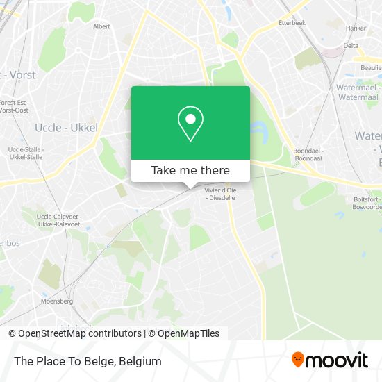 The Place To Belge plan