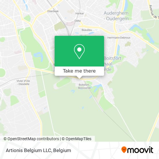 Artionis Belgium LLC map