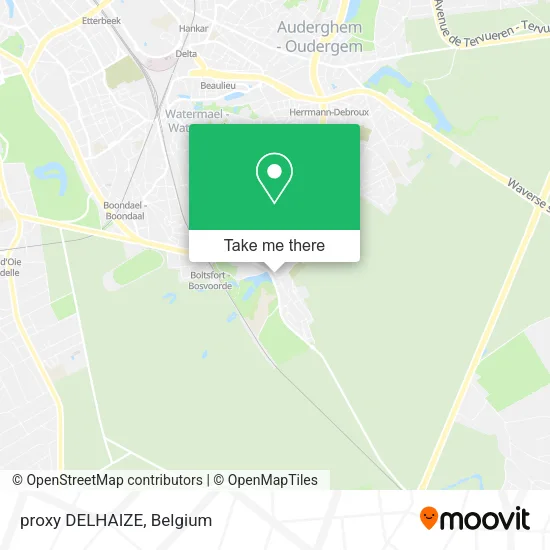 proxy DELHAIZE map