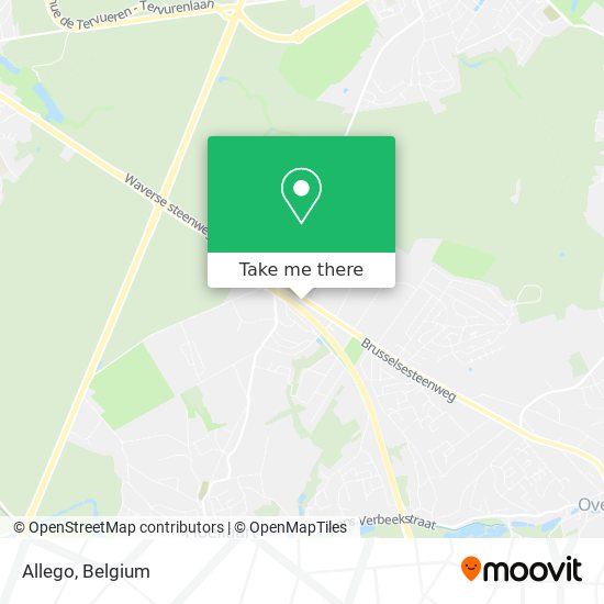 Allego map