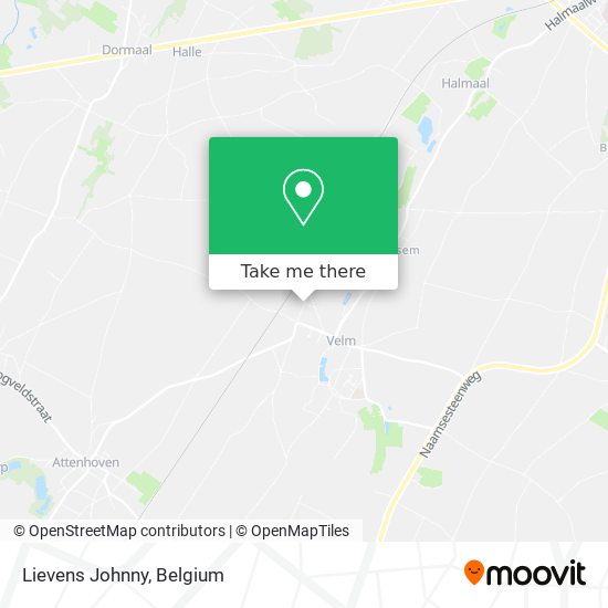 Lievens Johnny map