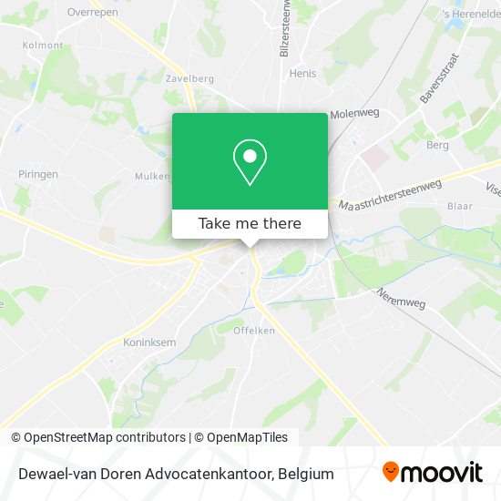 Dewael-van Doren Advocatenkantoor plan