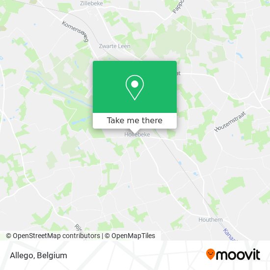 Allego map