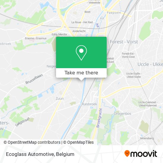 Ecoglass Automotive map