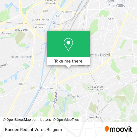 Banden Redant Vorst map