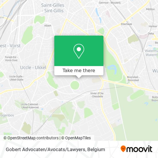 Gobert Advocaten / Avocats / Lawyers map