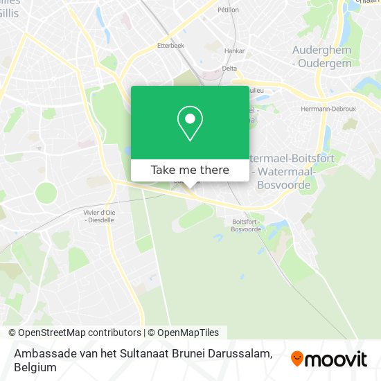 Ambassade van het Sultanaat Brunei Darussalam map