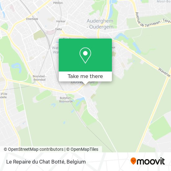 Le Repaire du Chat Botté map