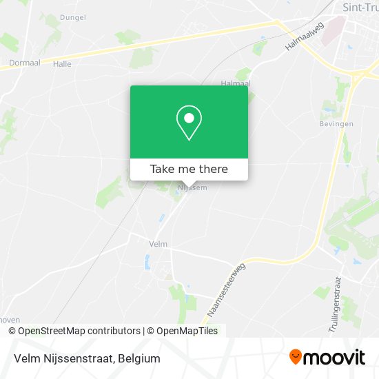 Velm Nijssenstraat map