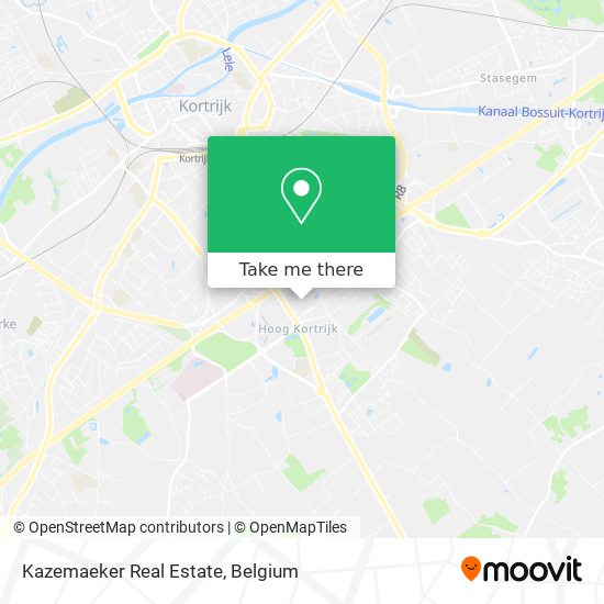 Kazemaeker Real Estate map