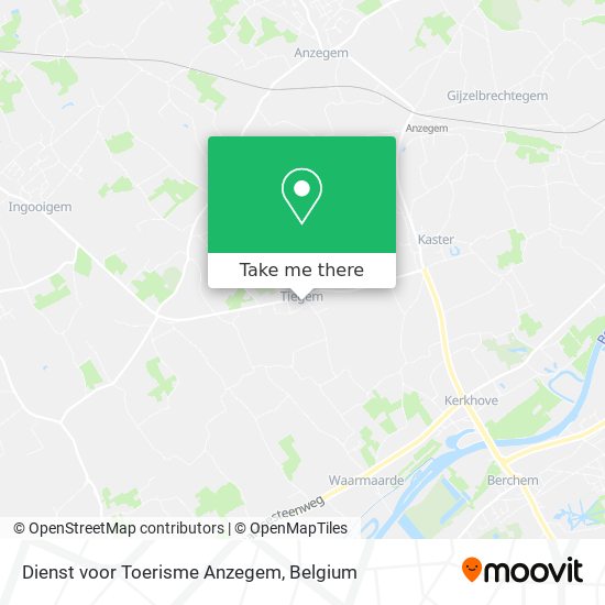 Dienst voor Toerisme Anzegem map