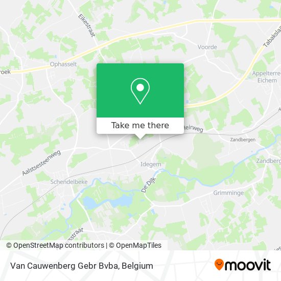 Van Cauwenberg Gebr Bvba plan