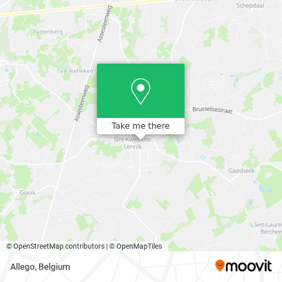 Allego map