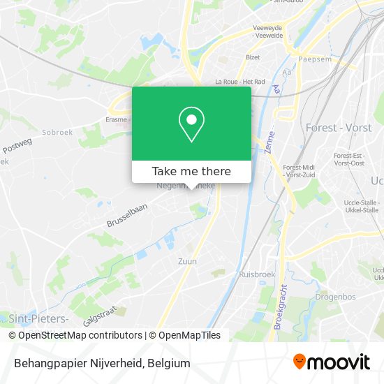 Behangpapier Nijverheid map