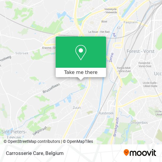 Carrosserie Care map