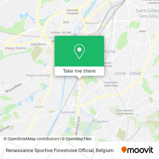Renaissance Sportive Forestoise Official map