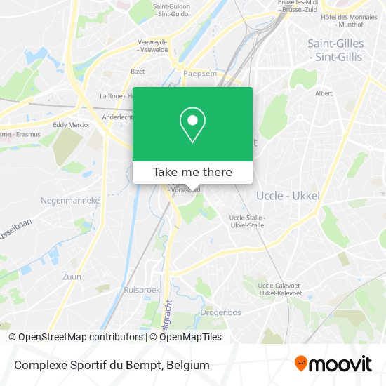 Complexe Sportif du Bempt map