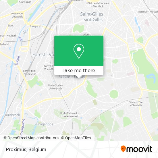 Proximus map