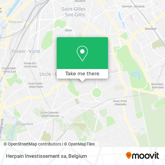 Herpain Investissement sa map