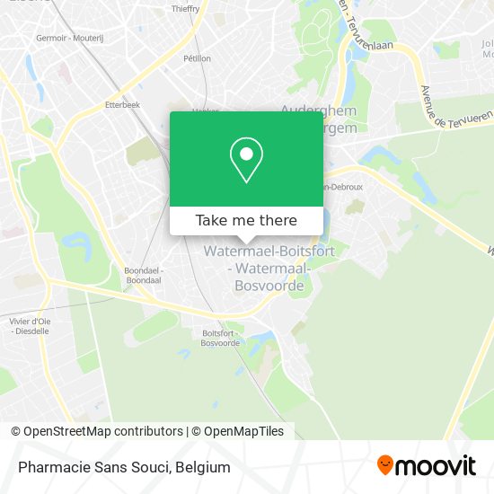 Pharmacie Sans Souci map