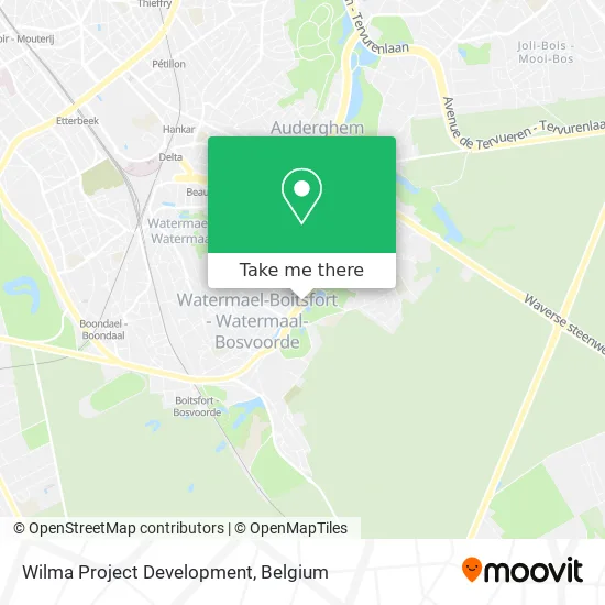 Wilma Project Development map