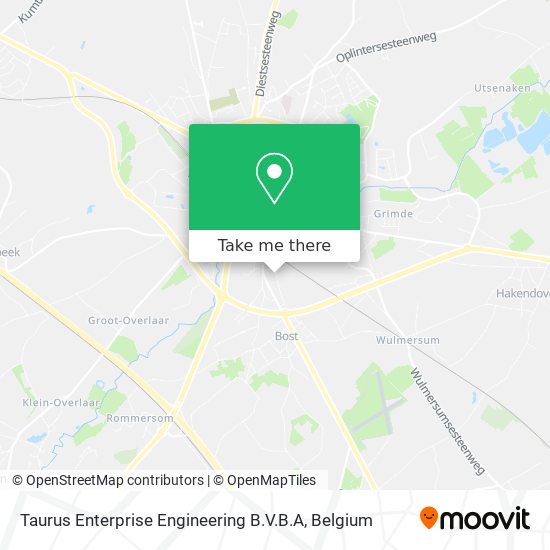 Taurus Enterprise Engineering B.V.B.A map