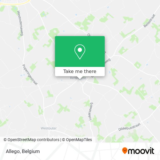 Allego map