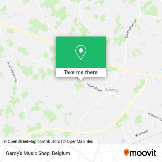 Gerdy's Music Shop map