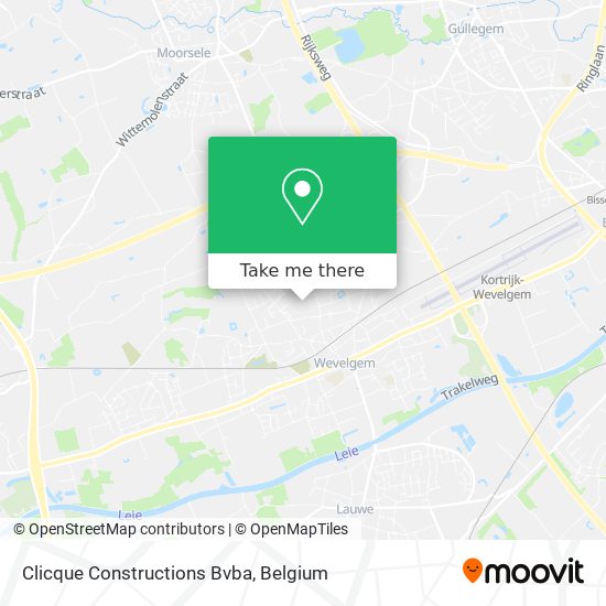 Clicque Constructions Bvba map