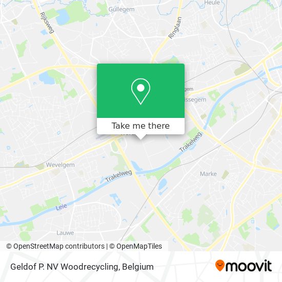 Geldof P. NV Woodrecycling map