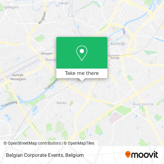 Belgian Corporate Events map
