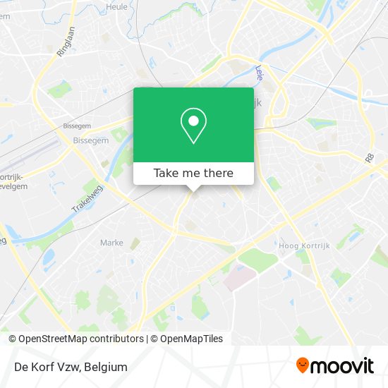 De Korf Vzw map