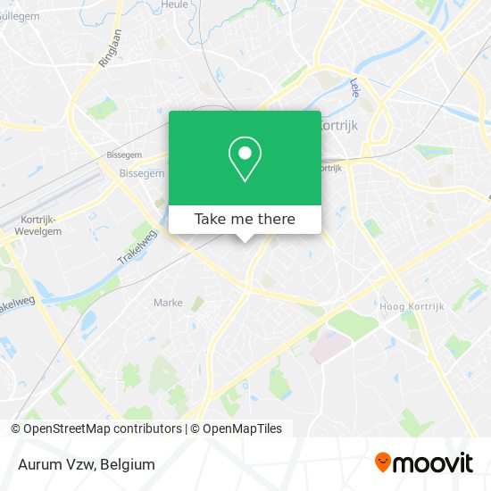 Aurum Vzw map