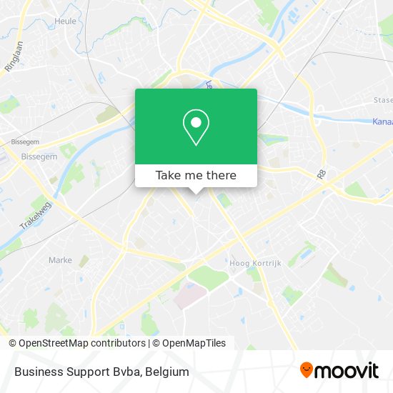 Business Support Bvba map