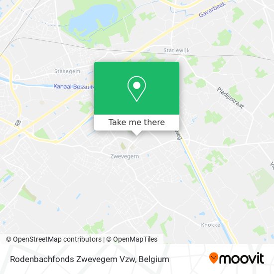 Rodenbachfonds Zwevegem Vzw plan