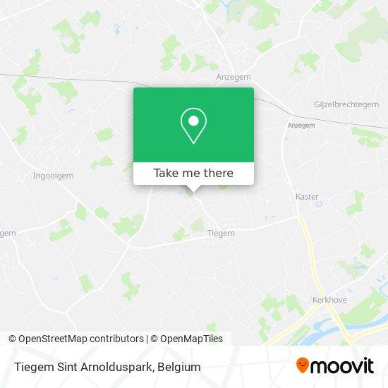 Tiegem Sint Arnolduspark map