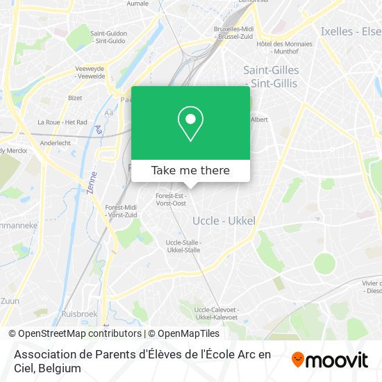 Association de Parents d'Élèves de l'École Arc en Ciel map