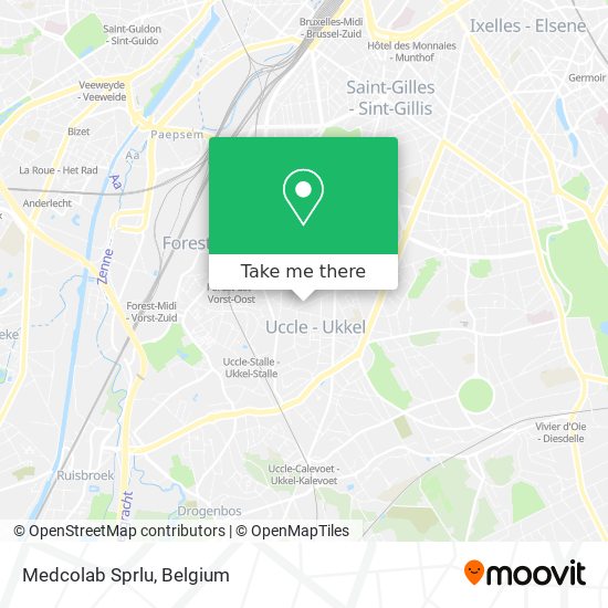 Medcolab Sprlu map