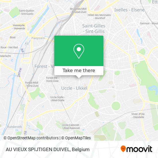 AU VIEUX SPIJTIGEN DUIVEL map