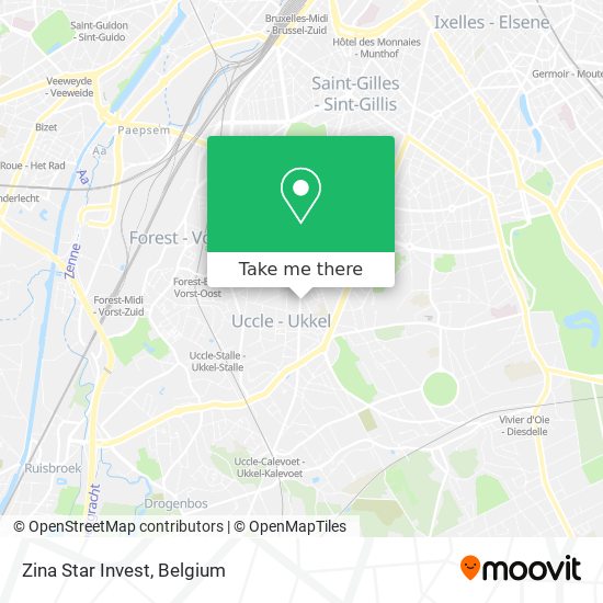 Zina Star Invest map