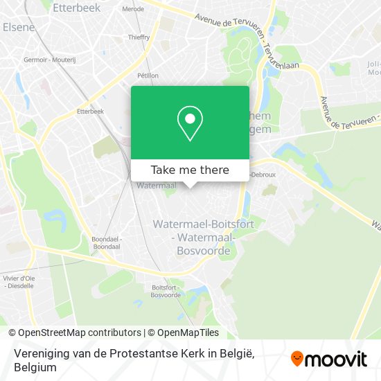 Vereniging van de Protestantse Kerk in België map