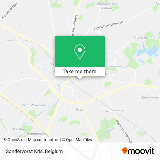 Sondervorst Kris map