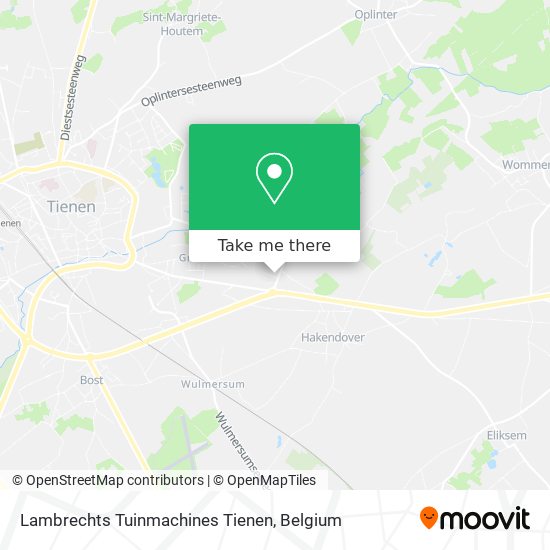 Lambrechts Tuinmachines Tienen plan