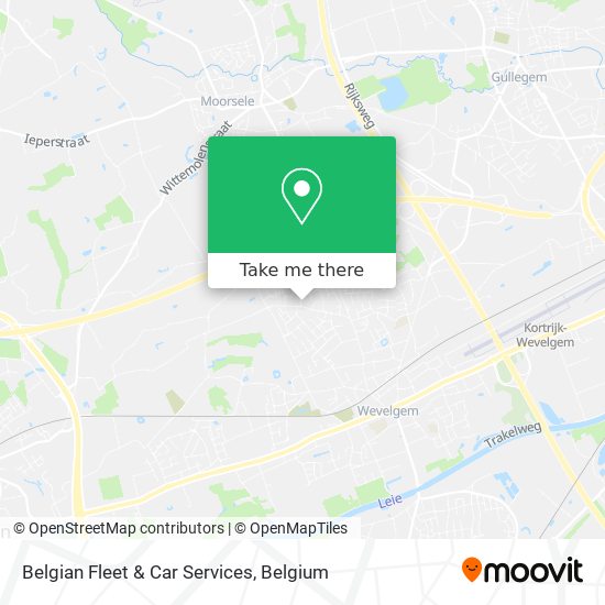 Belgian Fleet & Car Services map