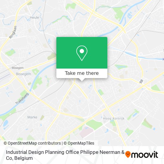 Industrial Design Planning Office Philippe Neerman & Co map