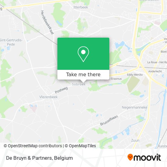 De Bruyn & Partners map